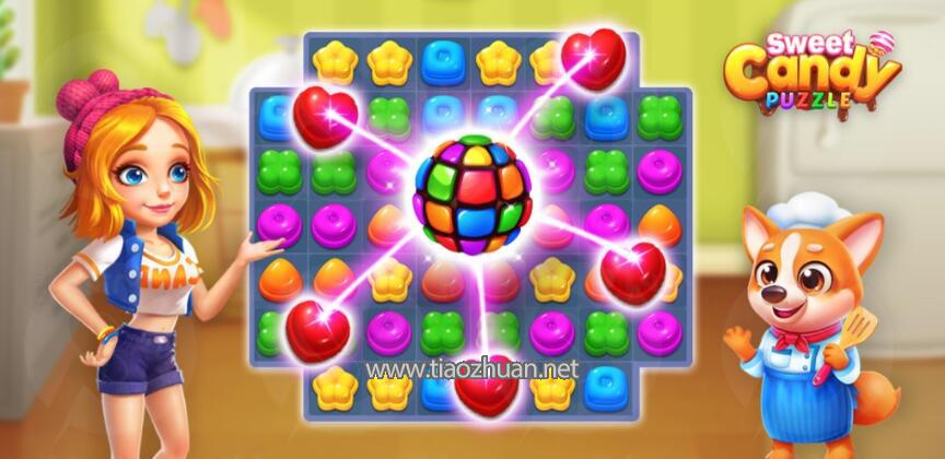 《Sweet Candy Match 3》源码