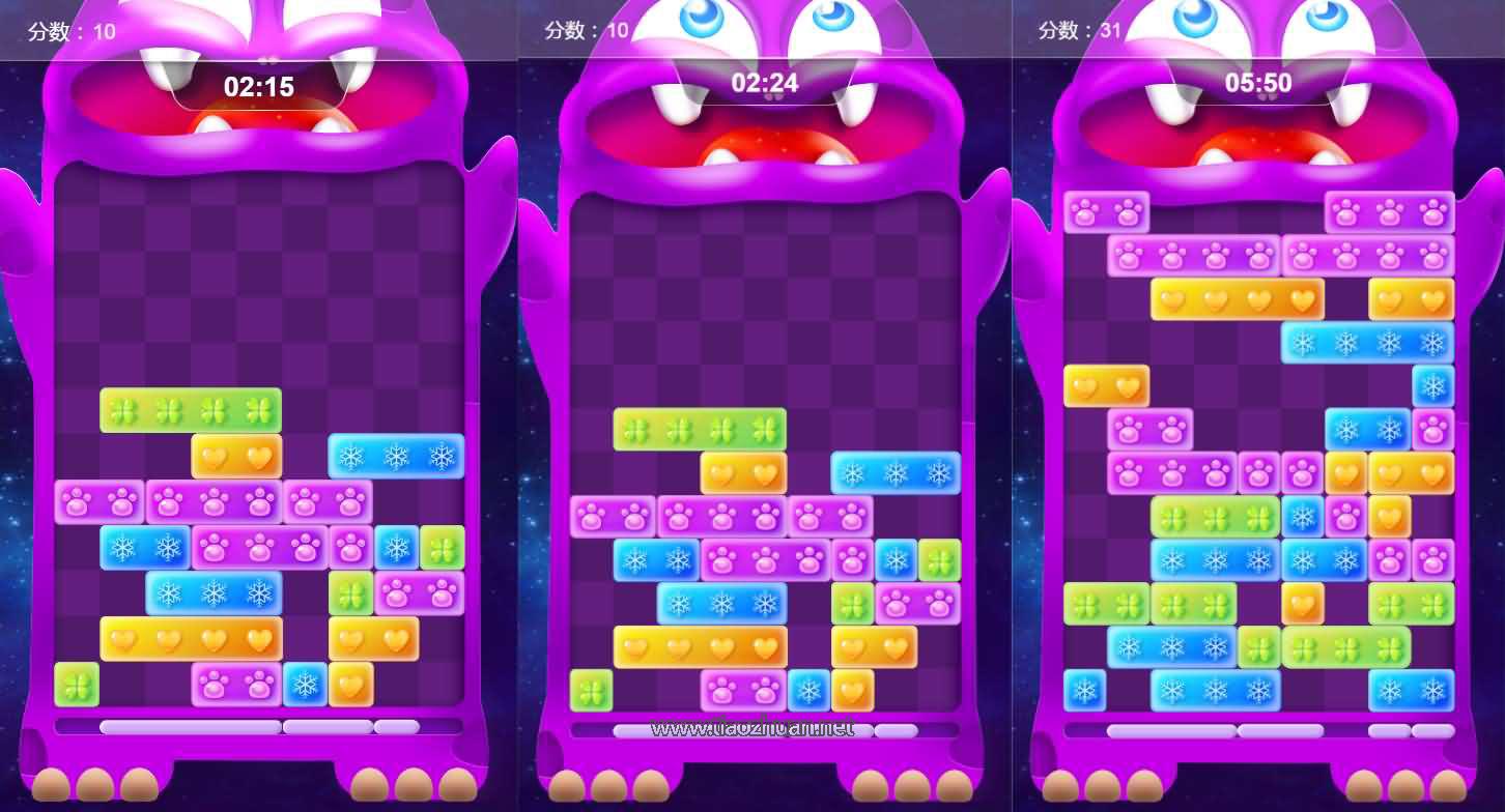 H5小游戏【小龙消除】手工端+源码