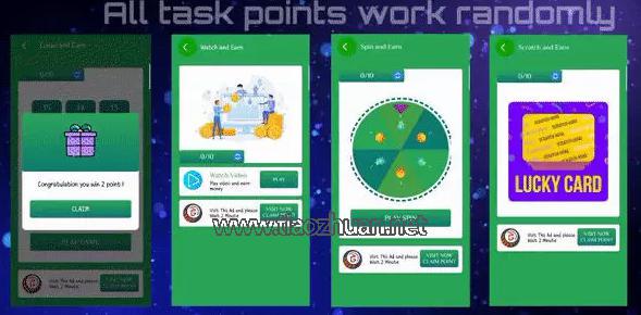 DoTask看广告玩游戏赚钱Android原生APP源码带后端V2.2