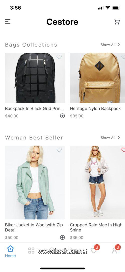 React Native跨境电商APP源码+ReactJS网站前端源码