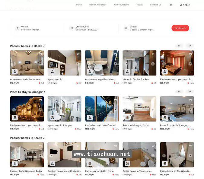 全开源旅游度假租赁系统SaaS平台源码Airbnb式预订源码