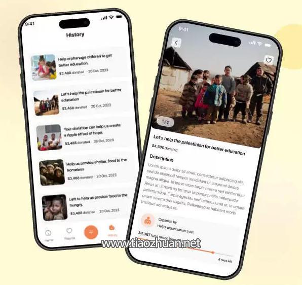 Flutter慈善捐款App源码公益众筹系统源码Node.js后台