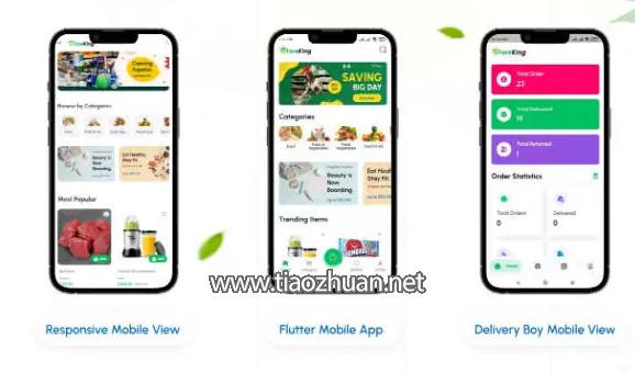 全开源Flutter药店超市零售电商外卖系统APP源码(Web前后端+POS+Android+iOS)